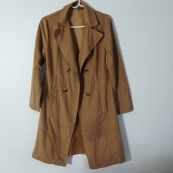 Brown shein coat - Picture 4 of 5